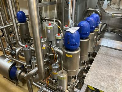 Übersichtsbild von Alfa Laval pneumatic valve (26x)